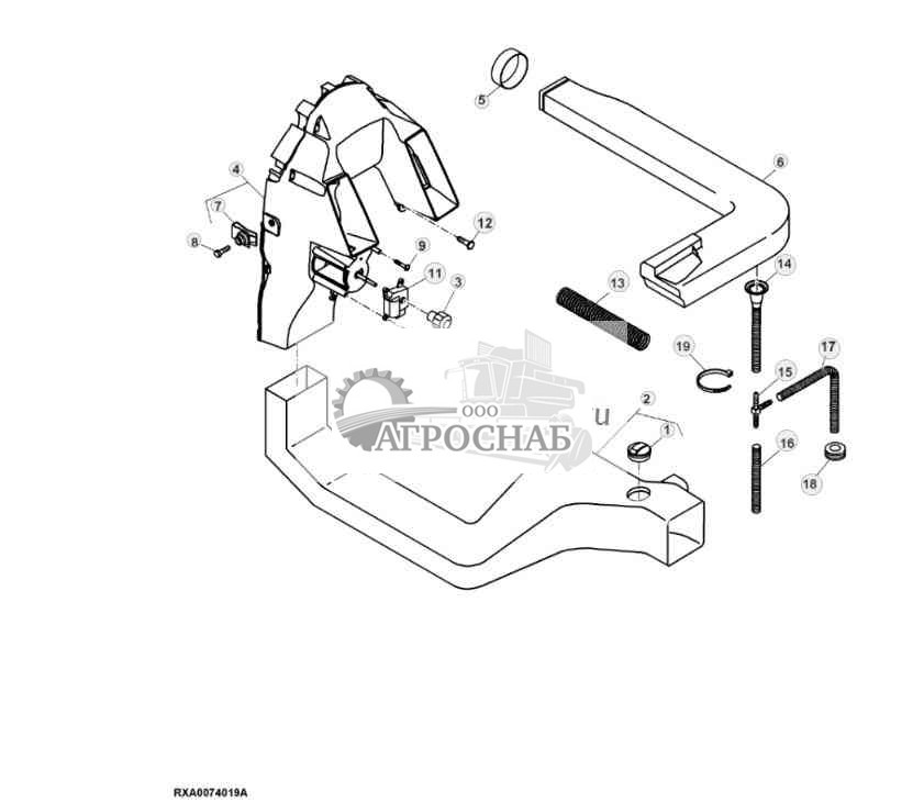 Воздуховоды системы циркуляции 